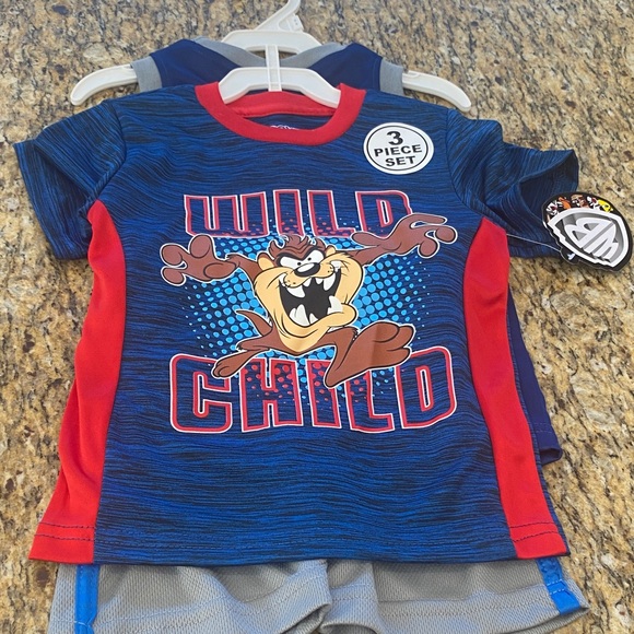 Boys Size 2T Bundle - Hurley, Billabong, Looney Toons, and Maximus Rex -NWT - Picture 8 of 14